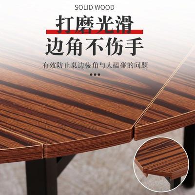 折叠子圆桌饭方桌餐桌小户型GCL升桌降桌便携摆摊家矮用多功能桌