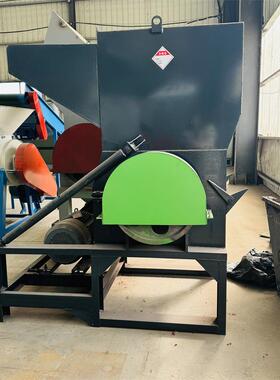 亚力清板粉碎洗甩粉干生产线压缩454555克瓶大棚膜破碎机塑料薄膜