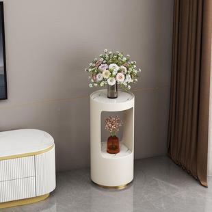 奶油现风轻奢室内台装 饰花架阳落地多OIP层花盆架简约绿萝摆代放