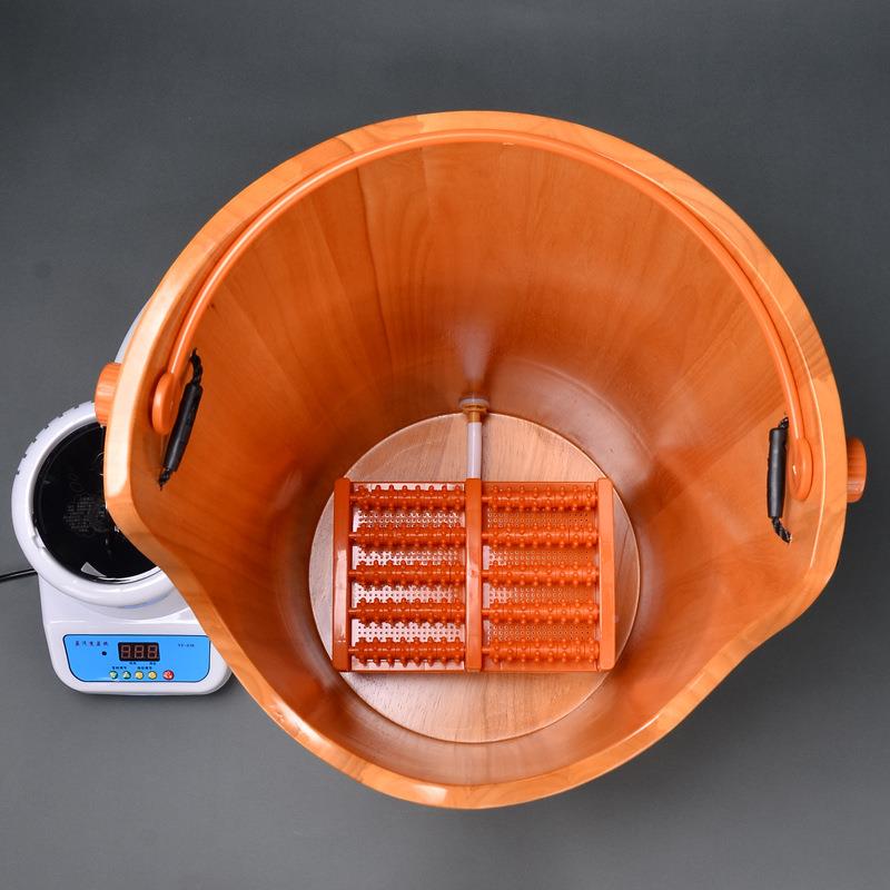 多60带凳子用蒸桶男女蒸桶家用坐蒸熏汽蒸脚桶泡熏脚木桶过膝高深