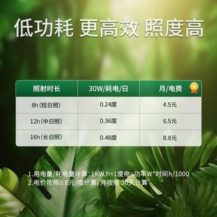 三思植物补光植灯生长灯光谱仿太光灯绿VGX阳灯泡光全照室内补光