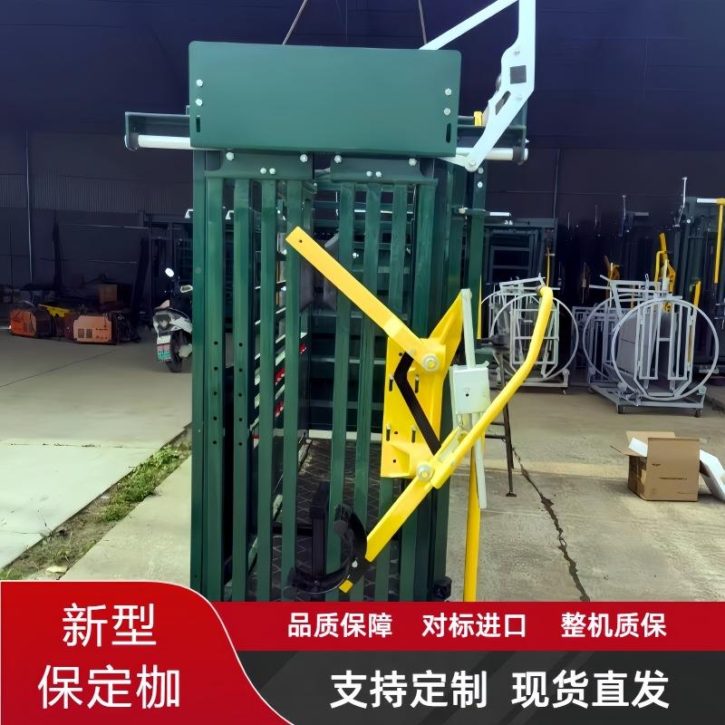 牛用新型保定枷牛场防疫保保定分栏牧场肉THG牛架智能称重群设定