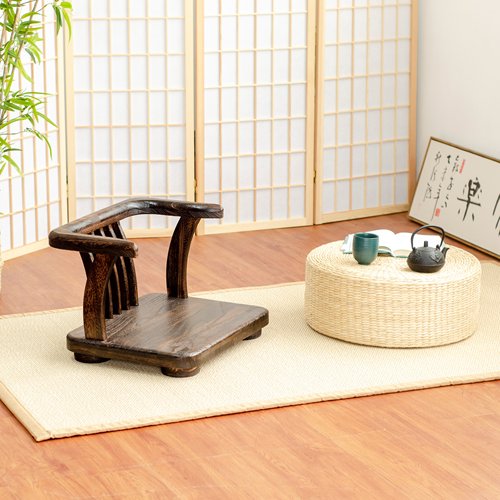 飘窗实木矮款喝茶椅子榻榻米座椅