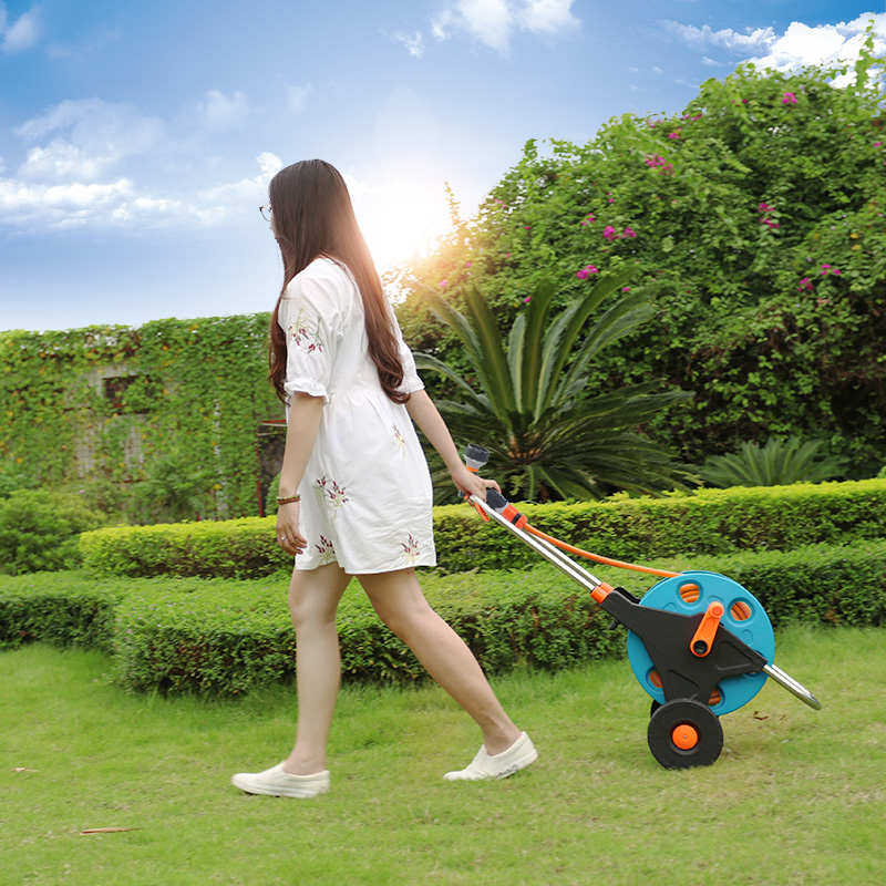 朗祺花园手摇水管收纳车洗车水枪40米50米套装缠绕架家用浇花绿植,鲜花速递/花卉仿真/绿植园艺,浇水车,淘宝优惠券,粉丝福利购,淘宝优惠卷