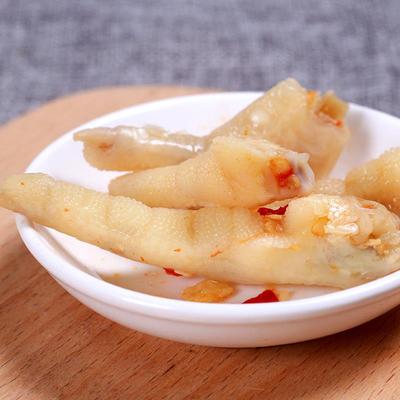 牧童卤味鸡爪五香凤爪山椒泡椒凤爪软糯入味上海特产500g草鸡爪子