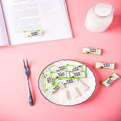 9种口味云南特产丽江心意牧场高原牦牛奶水果糕果冻228g*3袋包邮