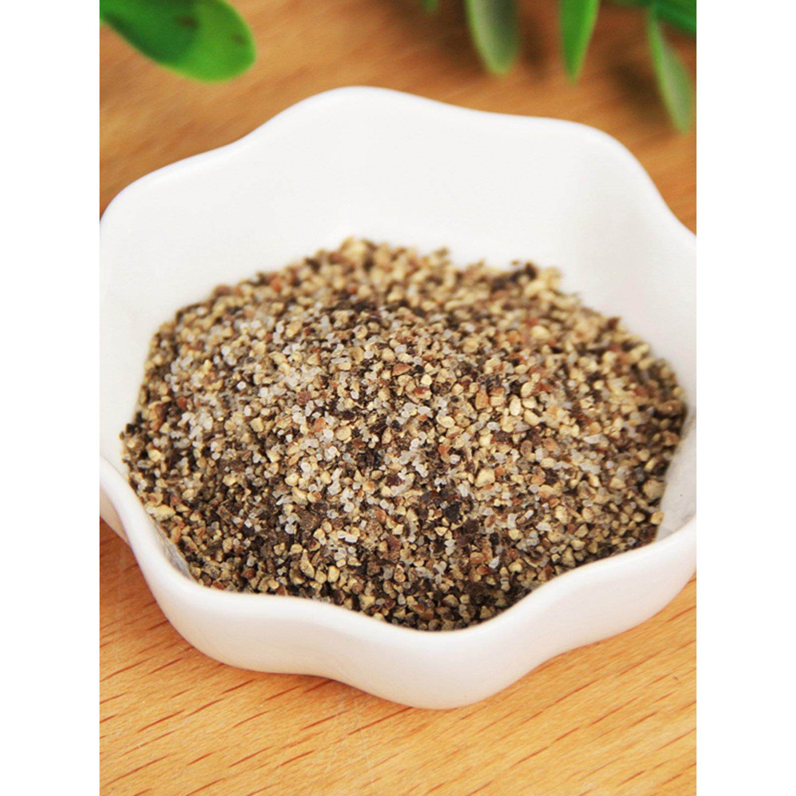 品高海盐黑胡椒碎1g*100包西餐烤肉调料黑椒牛排披萨烧烤小颗粒料