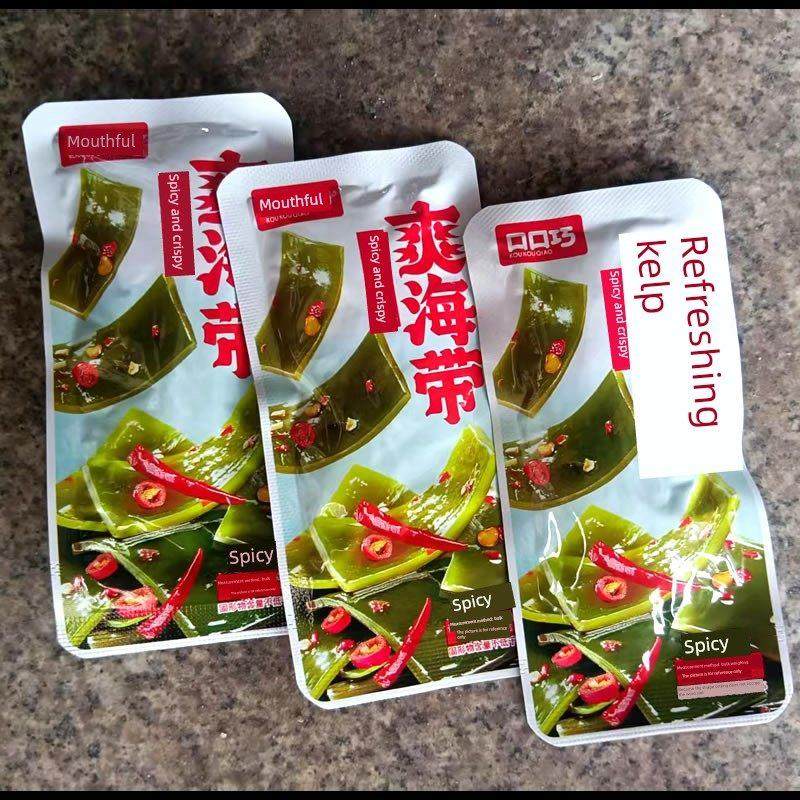 口池桥麻辣清爽的海带散装独立小包装即食开胃菜配米饭和泡菜，以,零食/坚果/特产,海带零食,淘宝优惠券,粉丝福利购,淘宝优惠卷