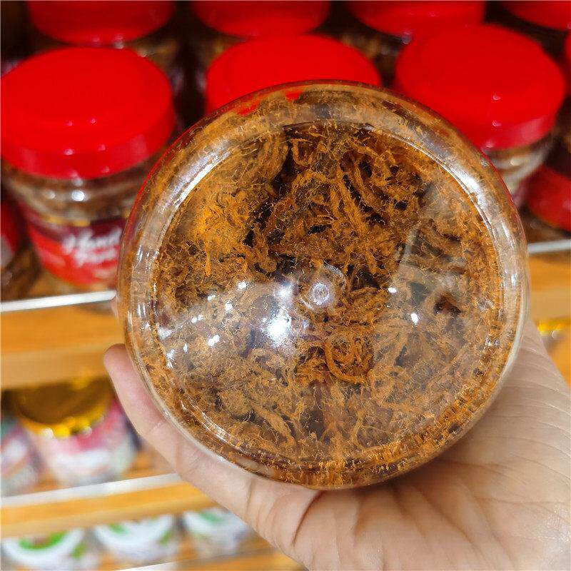 金语手撕猪肉条168g肉干肉脯即食小吃点心年货结婚送礼罐装零食