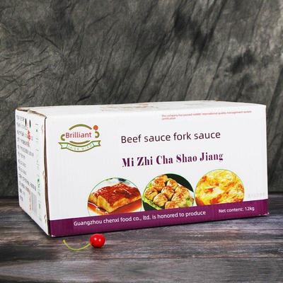 来德苗族蜂蜜叉烧酱1kg*12包商业袋叉烧肉拌饭香脆鸡饭手烧饼酱