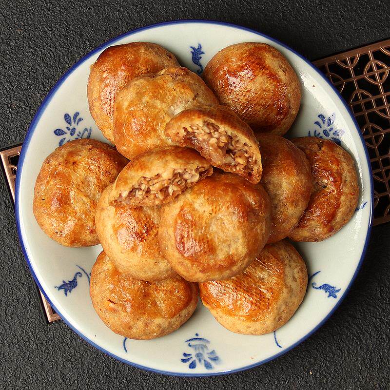 广东美食粤式小吃特产鹏发鸡仔饼潮汕腐乳饼干糕点心茶点礼品218g