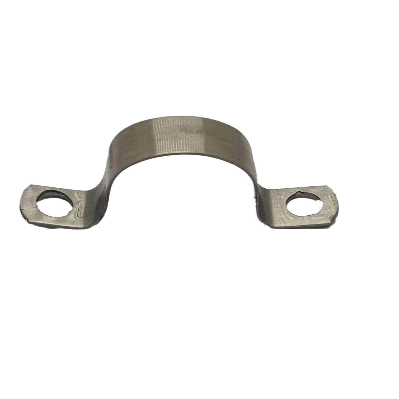 不锈钢半边码 PVC管码 管夹喉箍 U型卡管卡 骑马卡 ppr水管固定夹