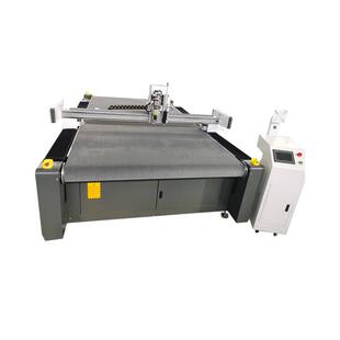 鞋样材鞋材控切割机鞋布料皮料革电脑全自动数切割机振动刀切割机