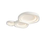 水大波纹客厅灯现代简约气网红吸顶灯NTG奶油风具极简北欧灯全套