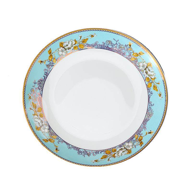 景镇陶瓷Z1204餐具套装酒店德用陶瓷碗碟套装骨瓷盘家礼品log碗o,餐饮具,餐具瓷器套装,淘宝优惠券,粉丝福利购,淘宝优惠卷