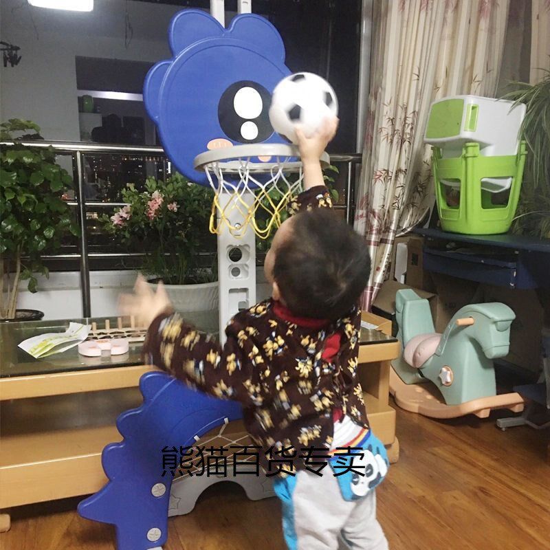 速发儿童篮球架室内可升降家玩投篮框架用具小孩玩篮球架投具男孩