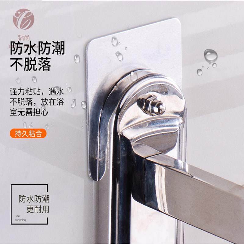 速发免打孔无痕门帘有胶子母扣窗纱门帘双面胶背胶胶带螺丝钉魔术