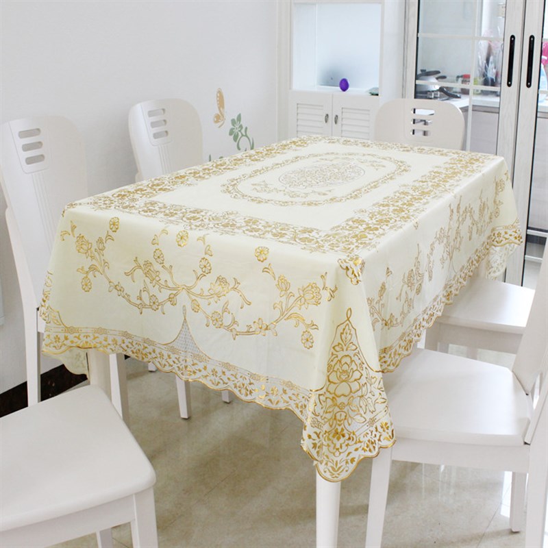 速发PVC几桌台布防水电视机印垫塑料茶餐垫柜花桌布