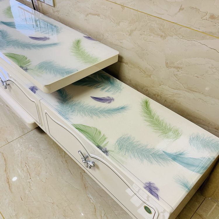 速发茶几垫塑布胶璃台布欧式长桌软玻垫隔热软塑料新品餐台料美甲