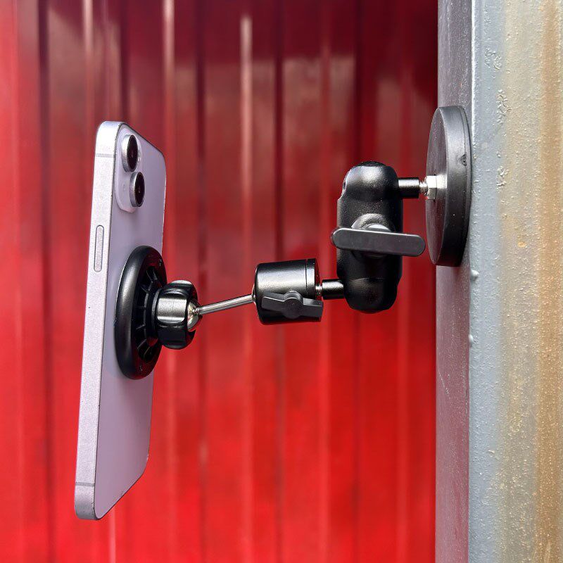 速发健身房双向磁铁Magse磁吸户架金属豌豆支支外直播夹架