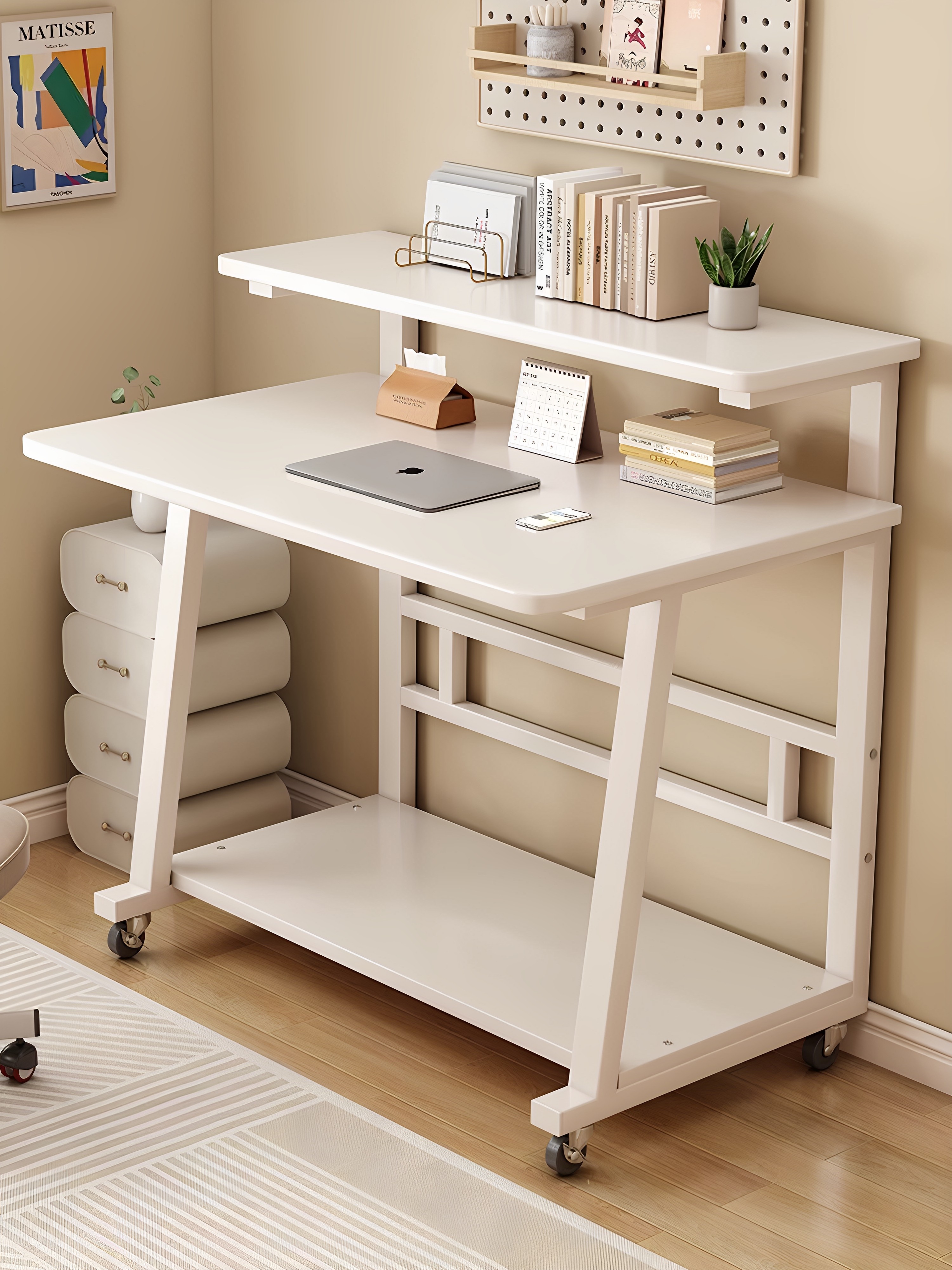 可移动笔记本电脑桌卧室床边写字桌家用宿舍床上小桌子可折叠电竞,3C数码配件,笔记本膝上桌,淘宝优惠券,粉丝福利购,淘宝优惠卷