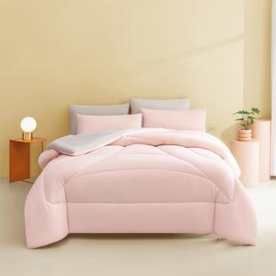 愉悦之家四季被芯秋冬加绒加厚保暖吸湿发热冬被学生单双人被子