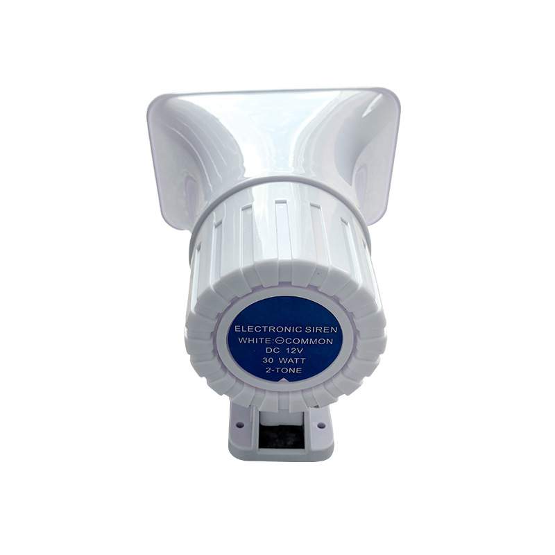 高音室外大喇叭12V30W大功率报警喇叭150分贝高音喇叭报警器