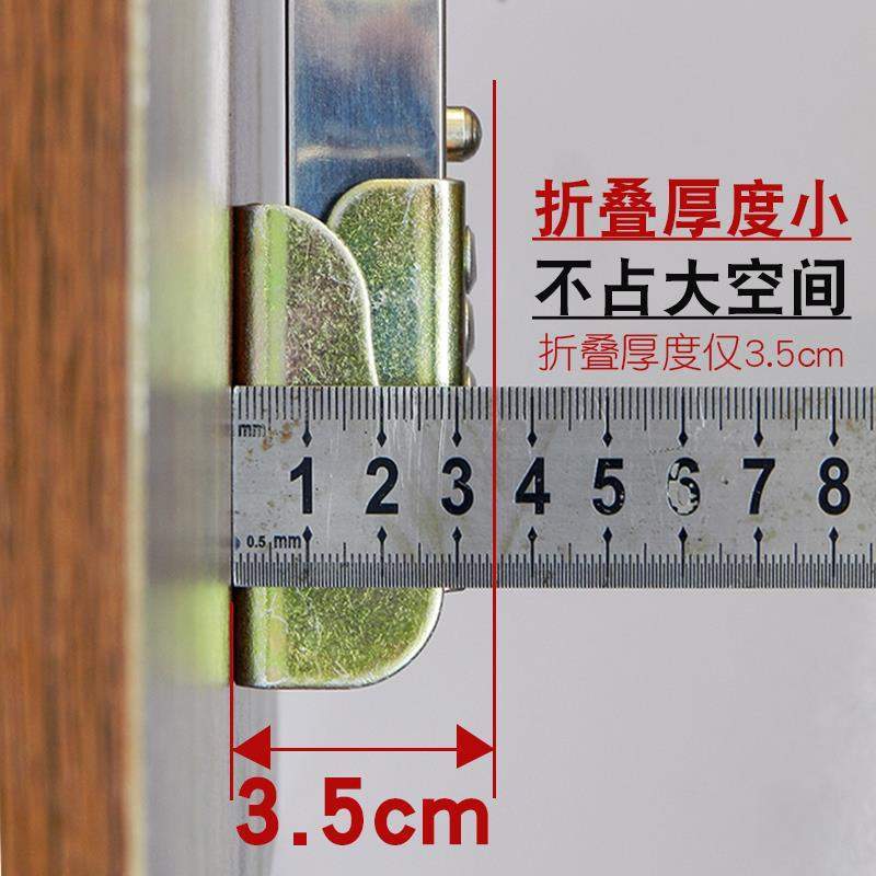 不锈钢可调脚折叠吧台脚柱卡式速调伸缩脚升降桌腿支撑柱架可