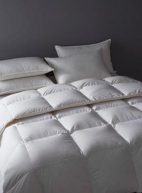 卢布林1鹅绒被秋冬音季加厚保暖柔静JYG冬被裸双人春秋软被睡芯