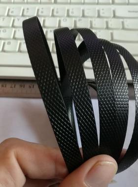 防静电打包带家厂货物固定装包带黑色ISP料带重型塑打包捆扎带导