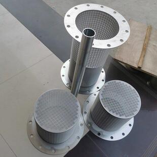 电解滤液SPC式过器DN2532406580不锈钢圆篮柱形过滤网筒冲孔滤网