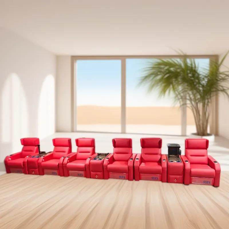 简豪华等太空电约动舱单人位沙发现代功能家庭SVL影院按头摩躺椅