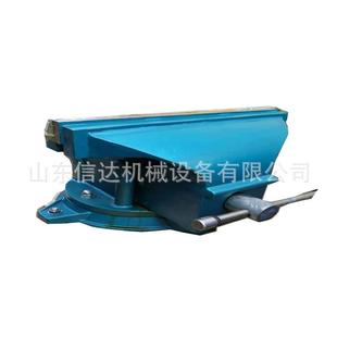 虎中线式虎钳GQR虎-8英寸锻钢台钳钳子钻床平口台钳4夹具平口钳机