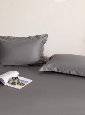 A类00支磨毛长绒棉成人枕DMM枕套一对纯棉全棉头套14对8*74cm一透