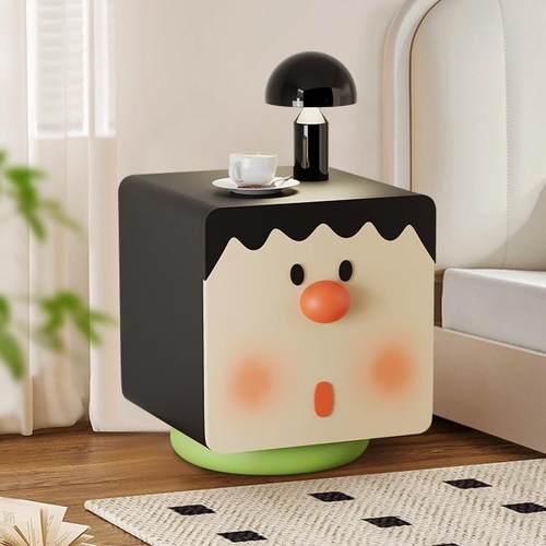 新胖柜虎创意床头替代款见详情品轻奢小型可爱童卧室儿床头收纳置