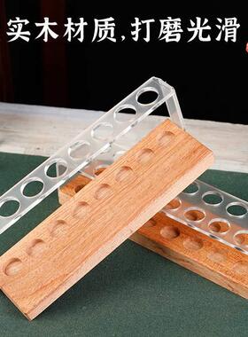 香筒tj#j#yfg展架8孔架16孔香檀管陈列沉香线香桶支架示香道摆件