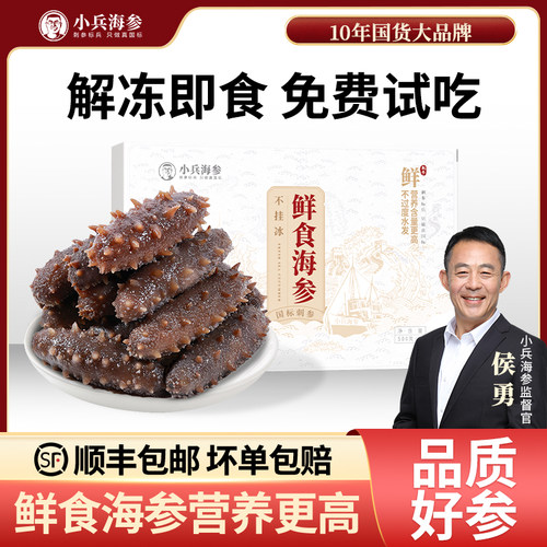 小兵海参辽刺参鲜食海参营养高
