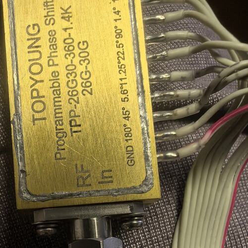 议价30G高频镀金射频可调节衰减器加移相器，TSA-24G30-可维修