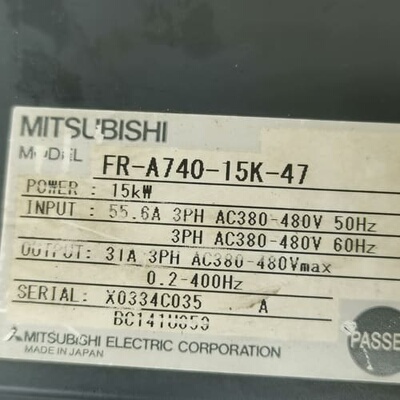 议价变频器FR-A740-15K-47，15KW三相380-议价