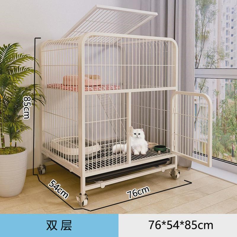热销猫窝方管猫笼三层猫别墅双层猫笼子猫咪笼子直供猫房子猫爬架
