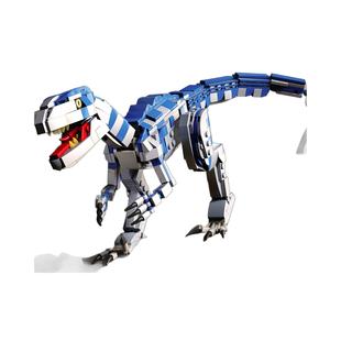 T3020 积木霸王龙腕龙桌面摆件儿童益智 T3023恐龙场景拼装