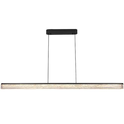 意式极简餐厅吊灯现代简约吧台创意护眼餐桌设计师高端一字长条灯