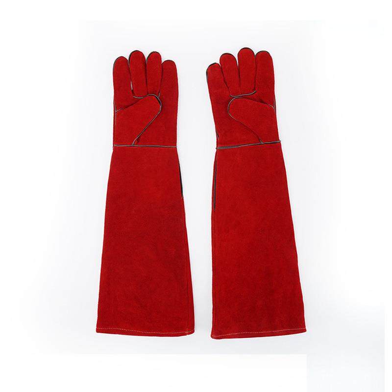 60CM防咬手套训狗犬宠物加厚长牛皮防护焊工手套抓蛇抓流浪猫手套,五金/工具,隔热手套,淘宝优惠券,粉丝福利购,淘宝优惠卷