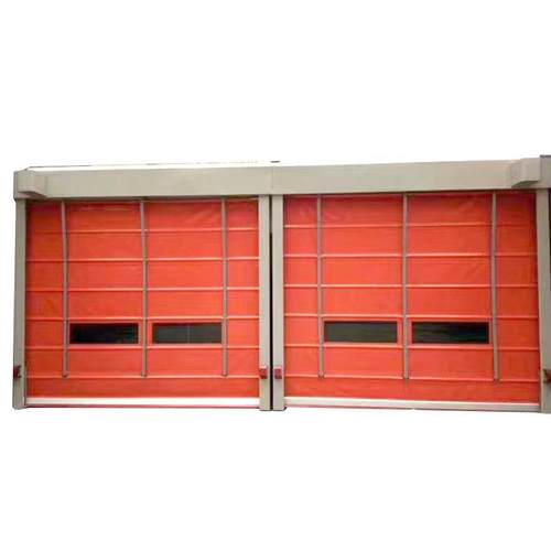 工业堆积门厂房大门彩钢电动滑升门自动快速堆积门烤漆房工业门