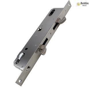 阳台推拉门锁具配件实心锁舌35双钩锁体断桥门铝窗双勾锁体