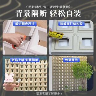 双面pu构件砖水泥空心砖隔断结构砖九宫格轻质构建背景墙文化石