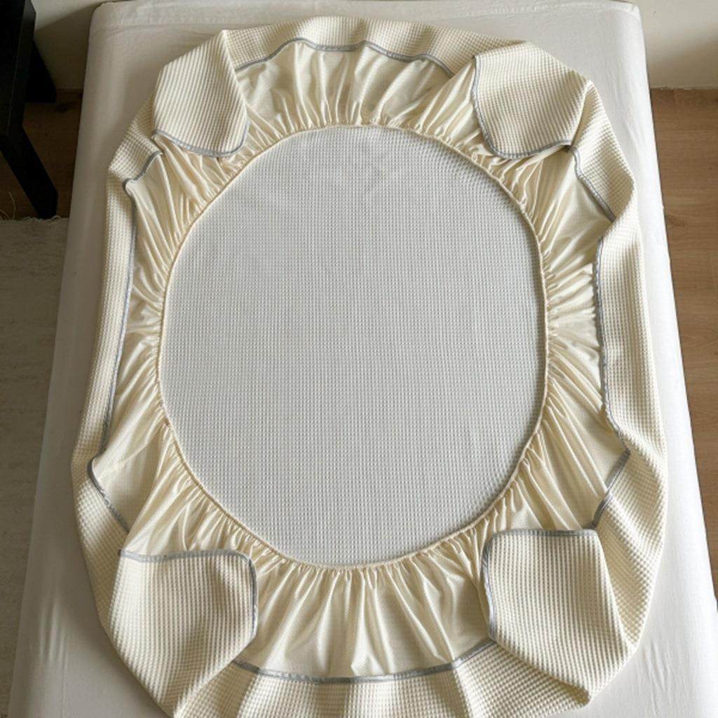 夏季华夫格冰丝凉席三件套床笠款家用夏天儿童可机水洗空调软席子,床上用品,冰丝席,淘宝优惠券,粉丝福利购,淘宝优惠卷