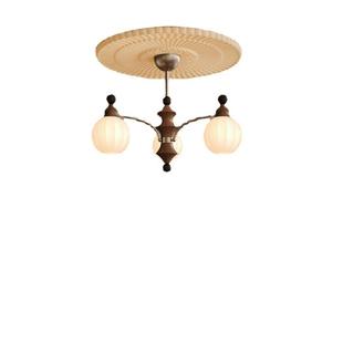 云朵灯饰高级感灯具 新中式 法式 中古风客厅吊灯主灯复古2025新款