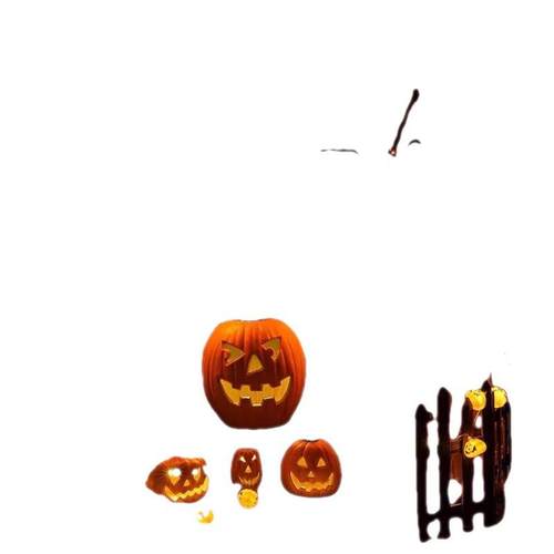 万圣节氛围灯南瓜灯仿真树灯摆地摊装饰灯节日商店万圣节幽灵