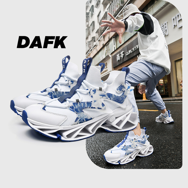 DAFK/刀锋男鞋跑步鞋青少年轻便休闲运动户外百搭秋冬新款网面鞋